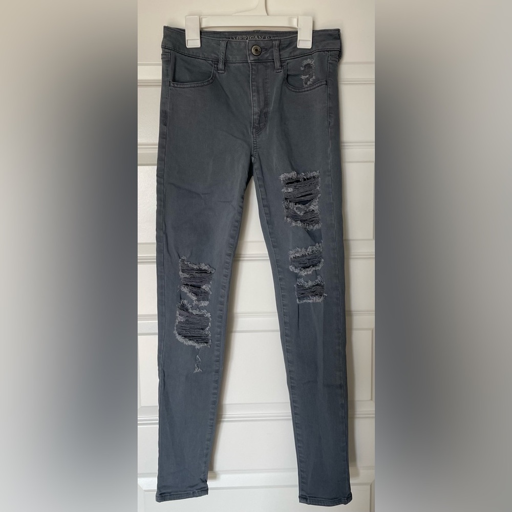 American Eagle High Rise Jeggings Size 4